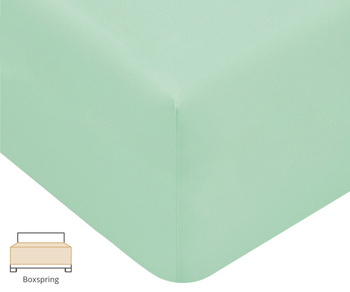 Prześcieradło na wysoki materac Formesse Bella Donna Premium Alto 524 Mięta