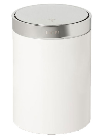 Kosz na śmieci z klapką JOOP! Chromeline White