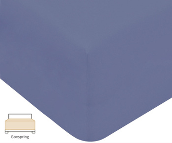 Prześcieradło na wysoki materac Formesse Bella Donna Jersey Alto 208 Morski