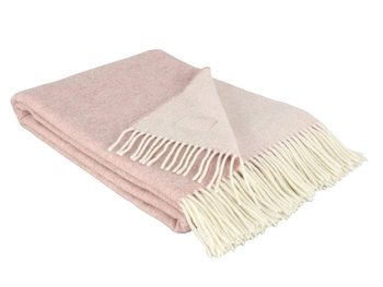 Koc wełniany Eskimo Switzerland Verona H43E1-510 130x200 Mauve