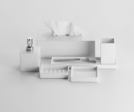 Mydelniczka porcelanowa Decor Walther DW 615 biały