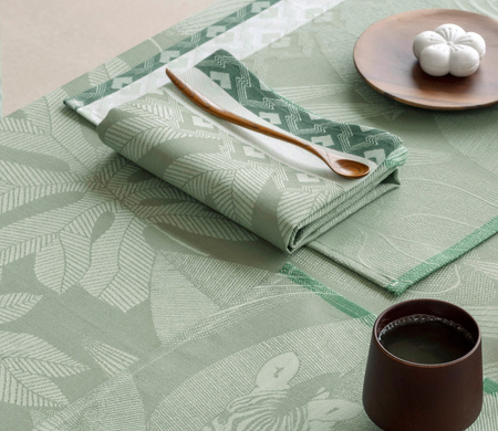 Serwetki bawełniane Le Jacquard Français Nature Sauvage Crocodile 4 szt.