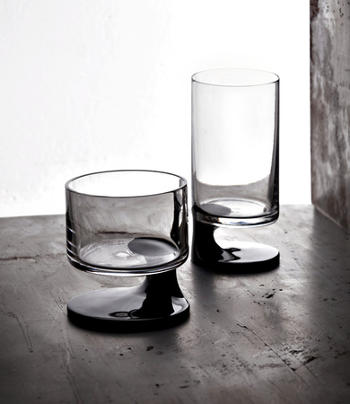 Szklanka Highball Arnolfo di Cambio Smoke BLACK 33CL, zestaw 2 szt.