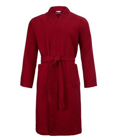 Szlafrok kimono Möve Homewear Waffle 075 Ruby