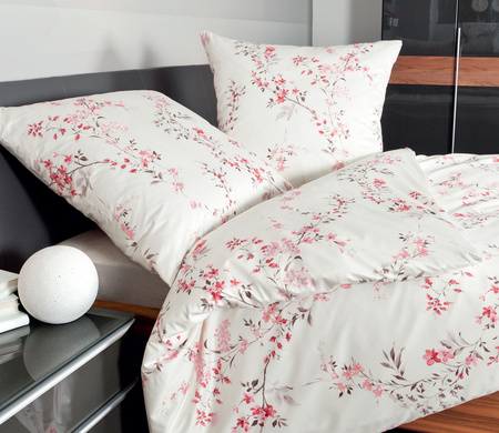 Pościel flanelowa Janine Davos 65036-01 Granatrose