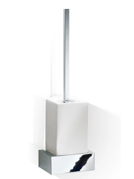 DECOR WALTHER BRICK BK WBG szczotka WC ścienna chromcienna chrom