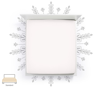 Prześcieradło Formesse Bella Donna Pure 2114 Virgin