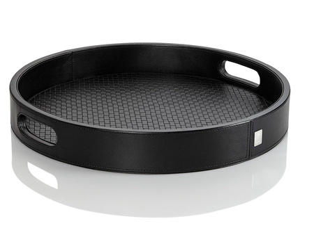 Taca okrągła JOOP! Homeline 36 cm Black