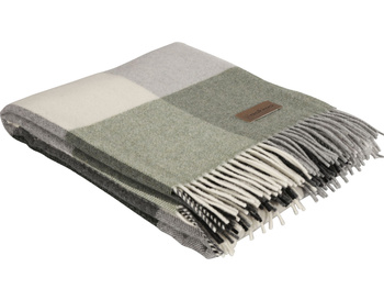 Koc wełniany Eskimo Switzerland Murren H43J3-470 130x180 Green