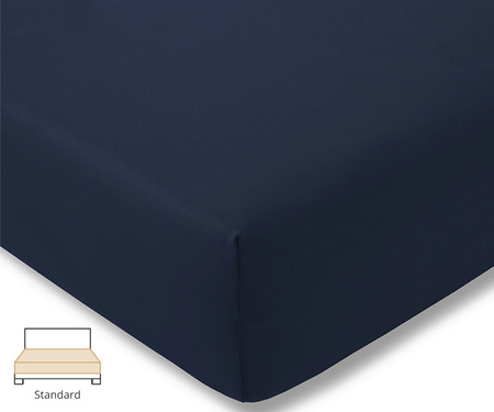 Prześcieradło fein-jersey Estella 6500 635 Szafir