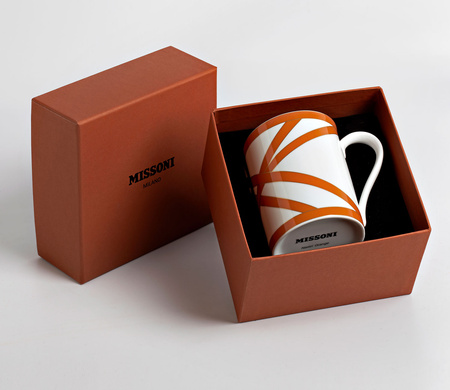 Kubek Missoni Nastri Orange Luxury Box