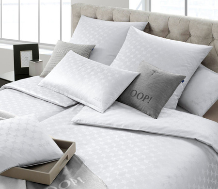 Pościel satyna żakardowa JOOP! Cornflower 4020 19 Silver