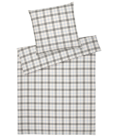 Pościel flanelowa Elegante Livingstone 26017-7 Creme-black