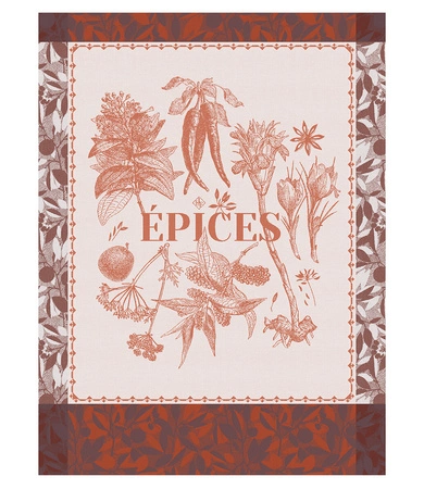 Ściereczka kuchenna Le Jacquard Français Épices & Aromates Piment