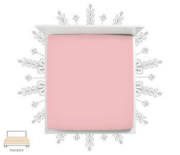 Prześcieradło Formesse Bella Donna Pure 2565 Rose