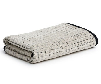 Ręcznik Möve Eden Kasetchenstruktur 081 Natural/Black