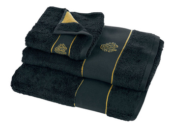 Ręcznik Roberto Cavalli Home Gold New 914 Black