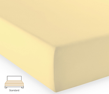 Prześcieradło jersey Fleuresse Comfort 1117-215 Wanilia
