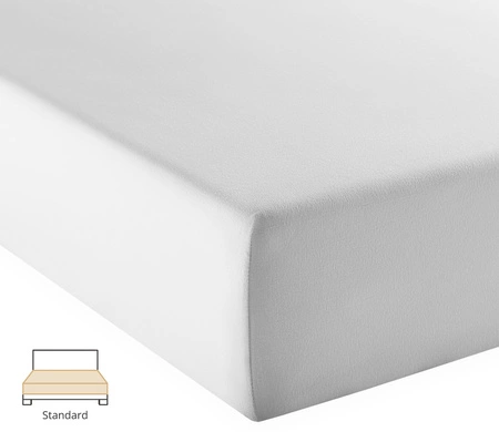 Prześcieradło jersey Fleuresse Comfort 1117-978 Srebrny