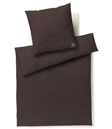 Pościel flanelowa JOOP! Soft Stripes 45003-77 Mocca