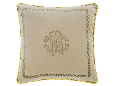 Poduszka dekoracyjna Roberto Cavalli Home Venezia 40x40 4287 Beige