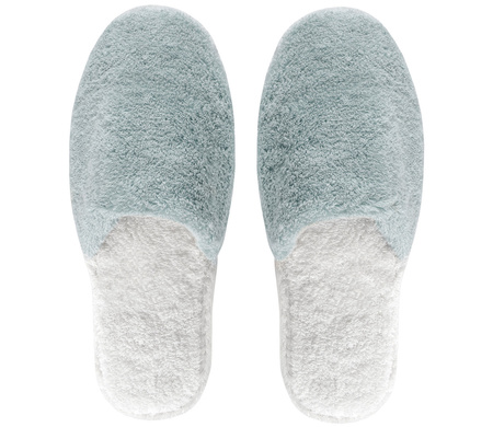 Pantofle do łazienki Graccioza Bicolore 10003 Seamist/White