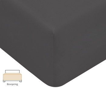 Prześcieradło na wysoki materac Formesse Bella Donna Premium Alto 213 Antracyt