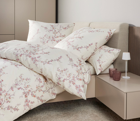 Pościel jersey Janine Carmen S 55104-01 Rosa-Beere