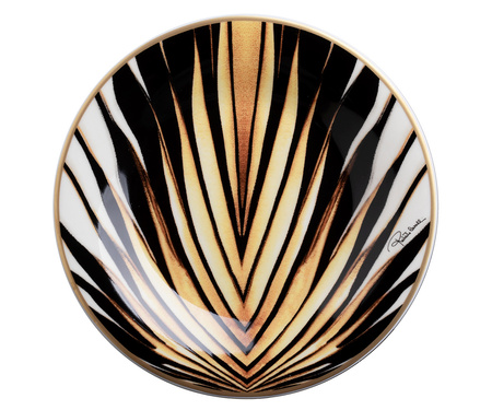 Talerzyk do pieczywa Roberto Cavalli Ray of Gold, zestaw 6 szt.
