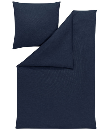 Pościel jersey Estella Takoma 6873-606 Indigo