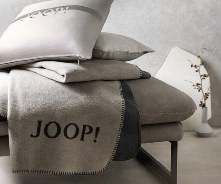 Koc JOOP! Uni Doubleface 631381 150x200 Taupe Anthrazit