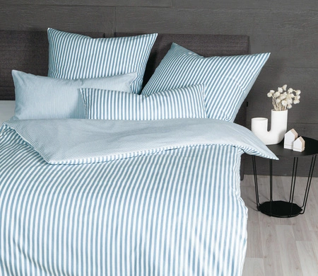 Pościel flanelowa Janine Chinchilla S 78060-32 Perlblau