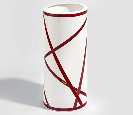 Wazon wysoki Missoni Nastri Bordeaux, 36 cm Luxury Box