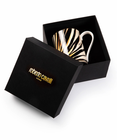 Kubek Roberto Cavalli Ray of Gold Luxury Box