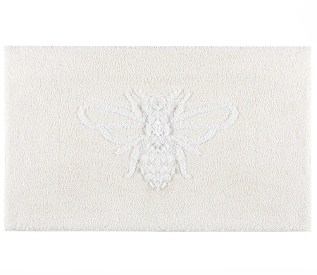 Dywanik łazienkowy Graccioza Apiary 10001 Snow/White