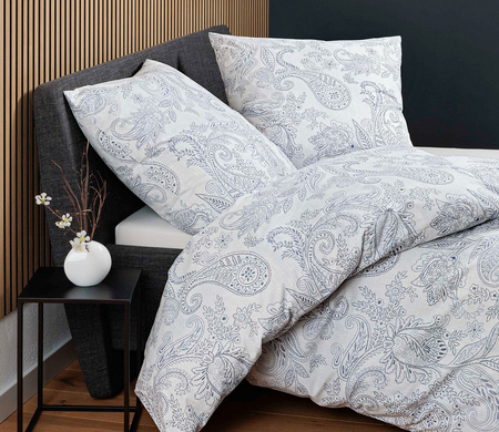 Pościel flanelowa Janine Cortina 71001-02 Blau