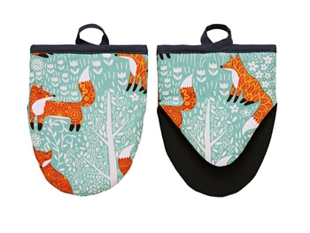 Rękawica kuchenna micro Ulster Weavers Foraging Fox 2 sztuki