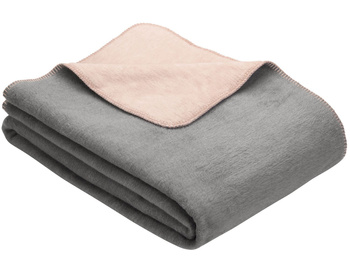 Koc Ibena Dublin 2340-581 150x200 szaro-różowy