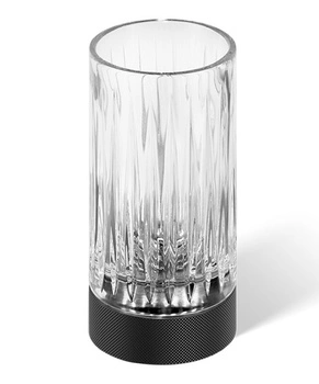 DECOR WALTHER CLUB SMG kubek kryształ szlifowany/czarny