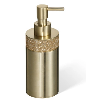 DECOR WALTHER ROCKS SSP1 dozownik do mydła złoty mat