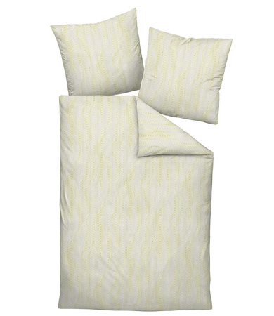 Pościel satyna bawełniana Janine Milano 45119-06 Limone Minze