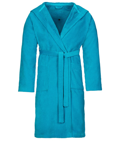 Szlafrok z kapturem Vossen Texas 5570 Turquoise