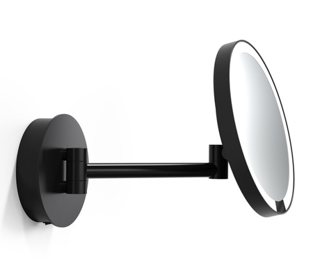 Lusterko kosmetyczne ścienne Decor Walther JUST LOOK PLUS WD czarny / mat