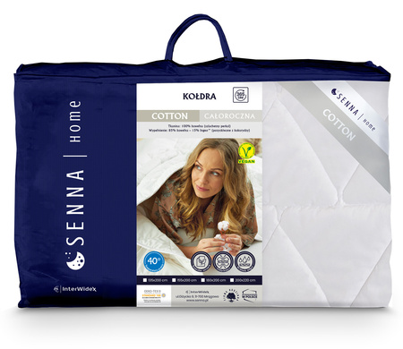 Kołdra całoroczna bawełniana Senna Cotton