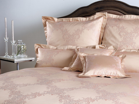 Pościel mako-adamaszek Curt Bauer Sophia 9016-1118 Rose Gold