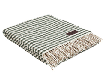 Koc wełniany Eskimo Switzerland Maloja H43A6-470 130x180 Green