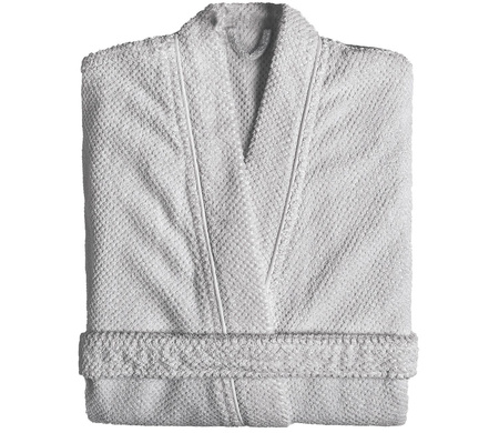 Szlafrok kimono unisex Graccioza Bee Waffle 22270 Silver S-XL
