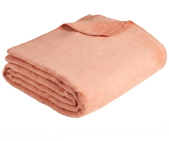 Koc bawełniany Ibena Malaga Pomarańczowy 2283-254 150x200