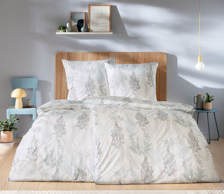 Pościel jersey Estella Hedi 6389-614 Eisblau