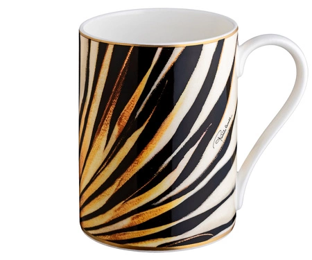 Kubek Roberto Cavalli Ray of Gold Luxury Box